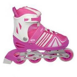 Street Runner Inline Skates Roze Maat 31-34