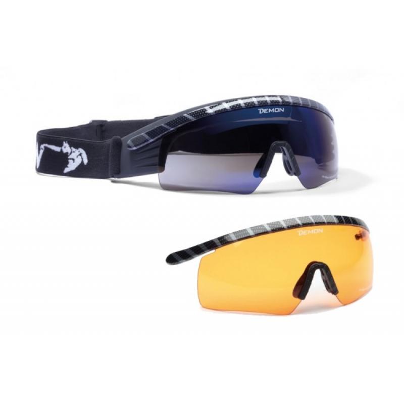 â‚¬14000000 wijzer in geldzaken Demon Demon Nordic ski goggle, for cross country skiing, carbon