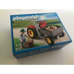 Playmobil 6131 country traktor tractor met laadbak nieuw OV