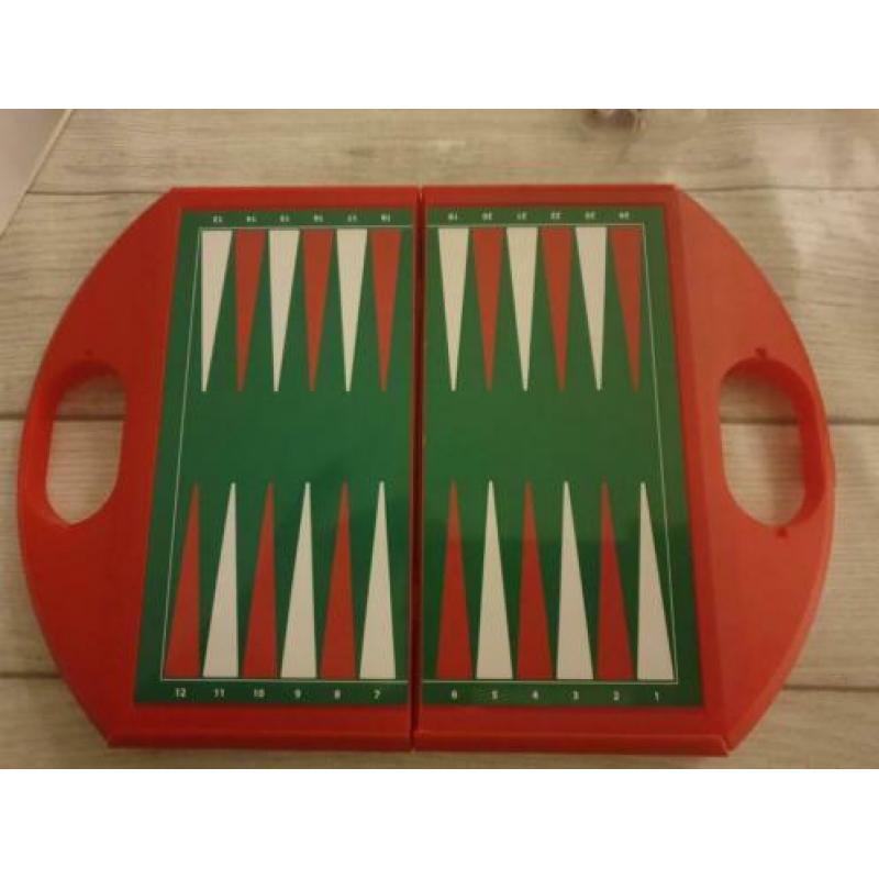 Jumbo spel backgammon solitaire reiseditie reisspel magneten