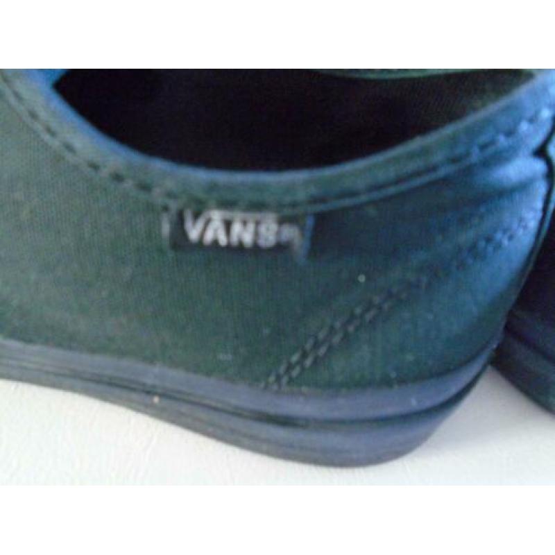 VANS Trendy Zwarte Sneakers Gympen maat 40 ZGAN