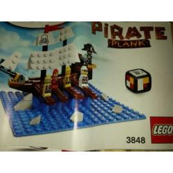 Lego spel pirate plank zgac (3848)