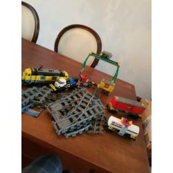 Lego City vrachttrein 7939 helemaal compleet