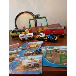 Lego City vrachttrein 7939 helemaal compleet