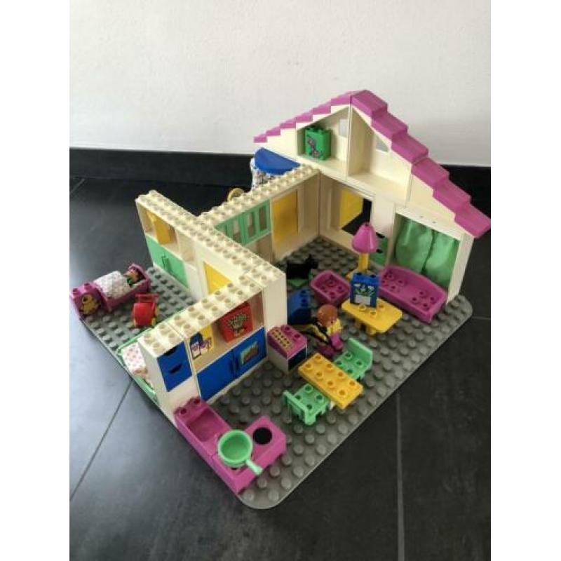 Vintage Duplo familiehuis