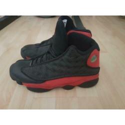 Jordan 13 Black/Red Maat 44