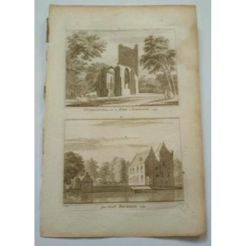 Originele kopergravures Hendrik Spilman Zeeland 1792