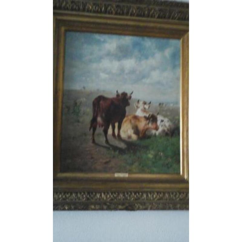 Henry schouten 1864 - 1927 rustende koeien