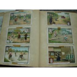 antiek scrapboek eind 1800 scrapalbum scrapbook nr. 2