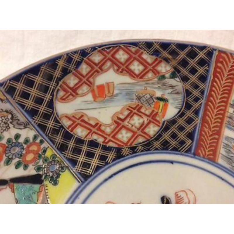antieke Japanse imari bord