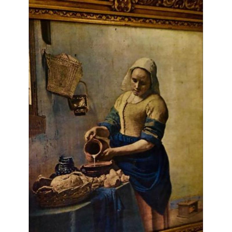 Mooie afdruk van het Melkmeisje van Vermeer