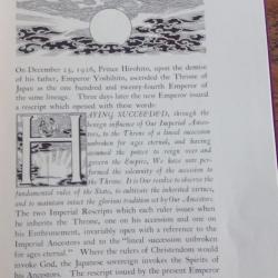 Prachtig boek 1928 kroning van de Japanse Keizer