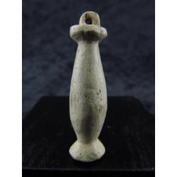 Egyptian bone pillar amulet