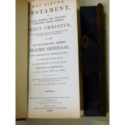 (195) Bijbel uit 1881 met hoes