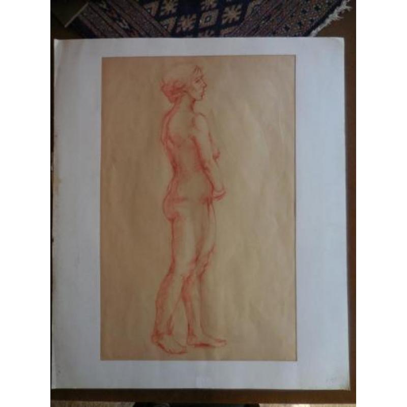 Sylvia Molenaar 2 tekeningen 2e helft 20ste eeuw, €25,-