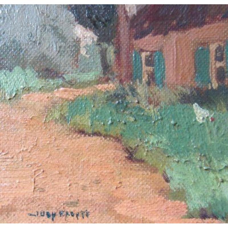 == Joop Kropff 1893-1979==boerderij in landschap==