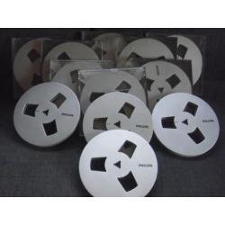 12 x philips metal look 18 cm spoel