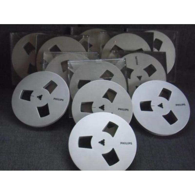 12 x philips metal look 18 cm spoel