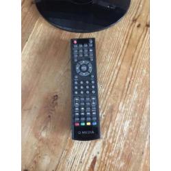 Q media lcd tv 15 incl dvd speler