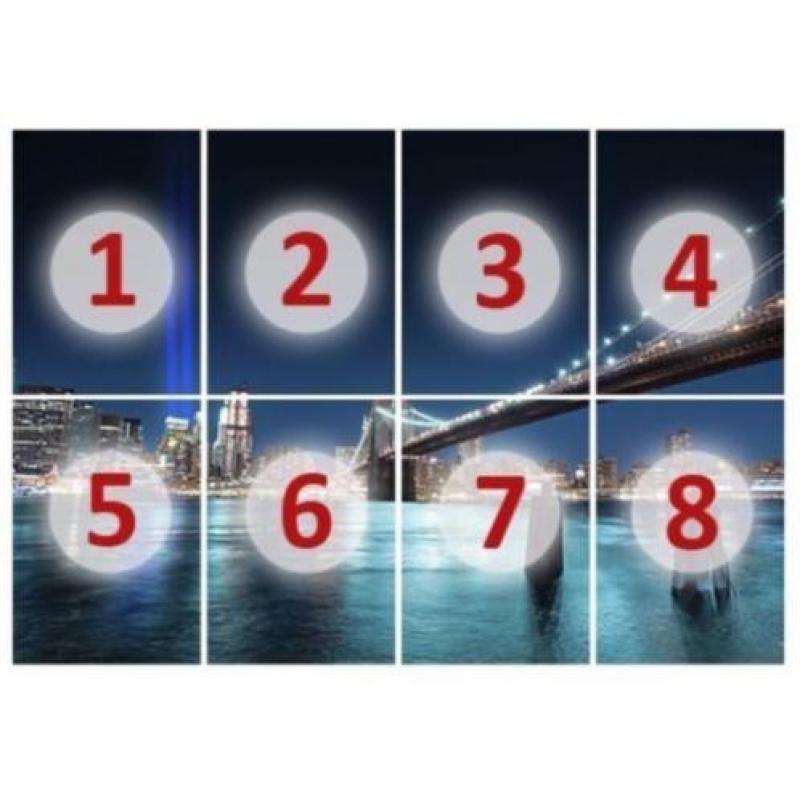 aanbieding Fotobehang 400x280cm skyline new york voor €50