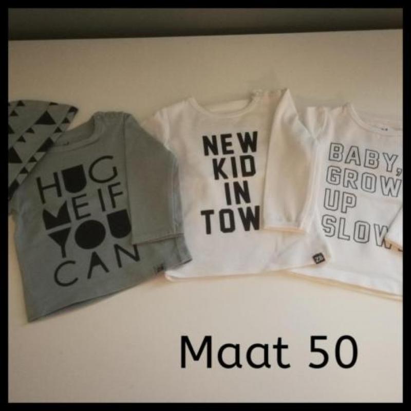 Z8 shirtjes New Born maat 50