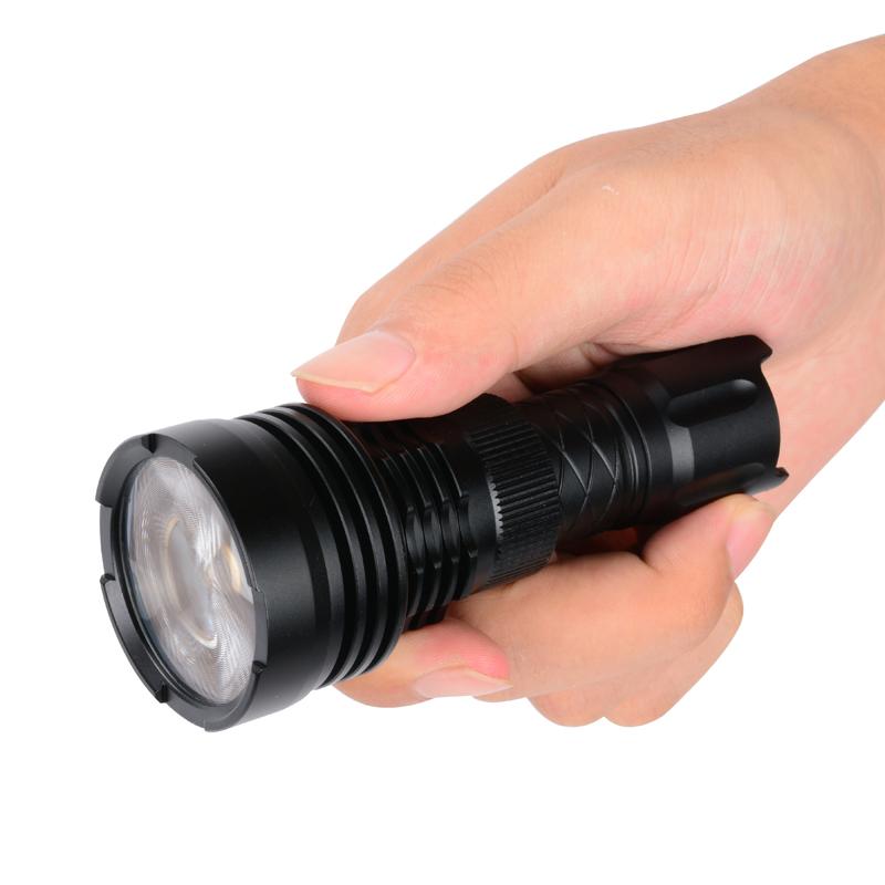 HaikeLite HT08 Mini XP L 850Lumens 5Groups 14Modes Twist Zooming LED Flashlight