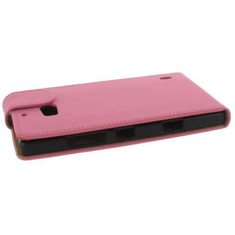 Nokia Lumia 930 Flip Hoesje Pink