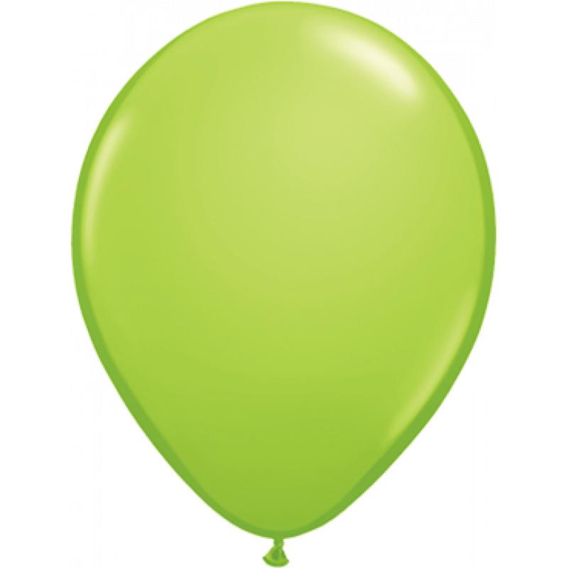 Qualatex Fashion Lime Green Latex Round 11in 27.5cm