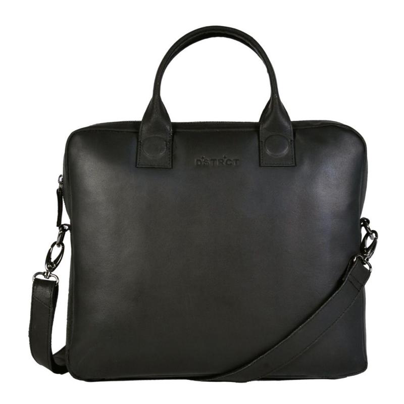 DSTRCT Fletcher Street Business Laptop Bag Black 11 13 inch