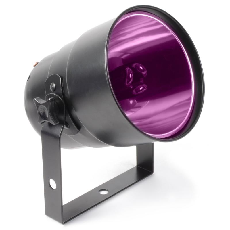 BeamZ BeamZ PAR38 Can met reflector met 25W Blacklight UV Spaarlamp