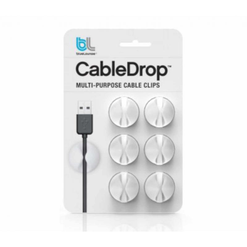 Bluelounge Bluelounge CableDrop 6 pack wit