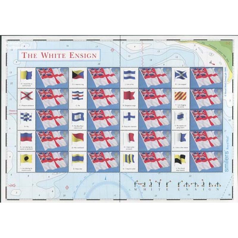 The White Ensign, Label Sheet