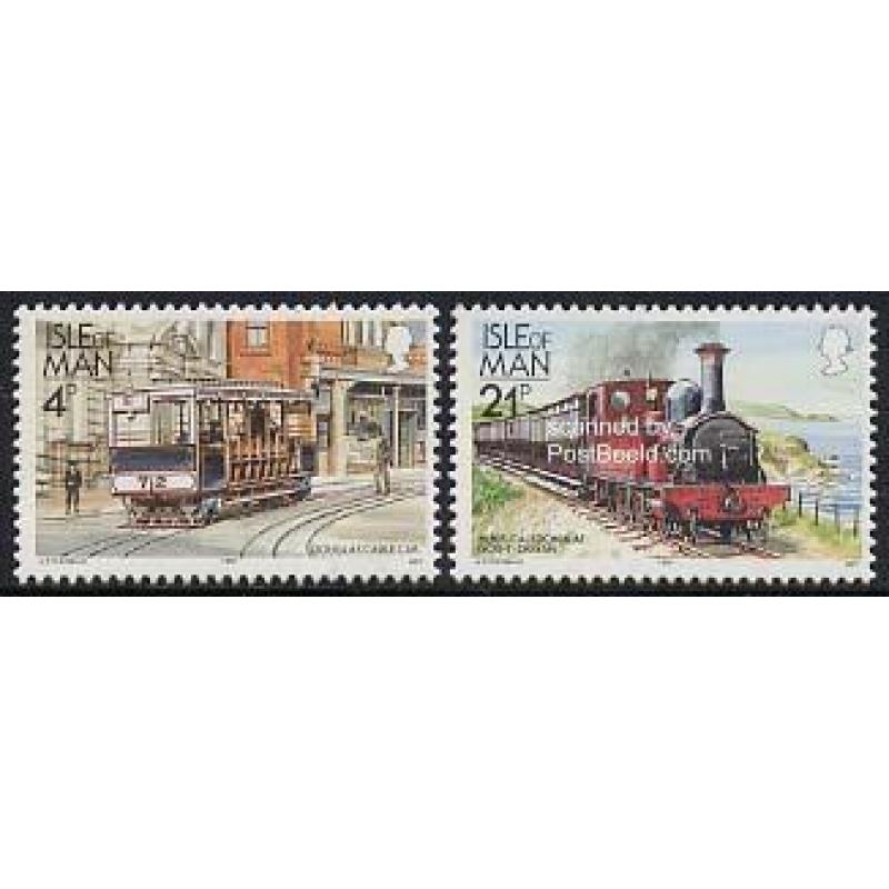 Definitives, railways 2v