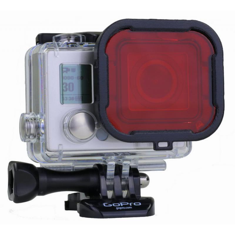 Filters en toebehoren Polar Pro Polar Pro Aqua Red filter voor GoPro Hero3 en Hero4