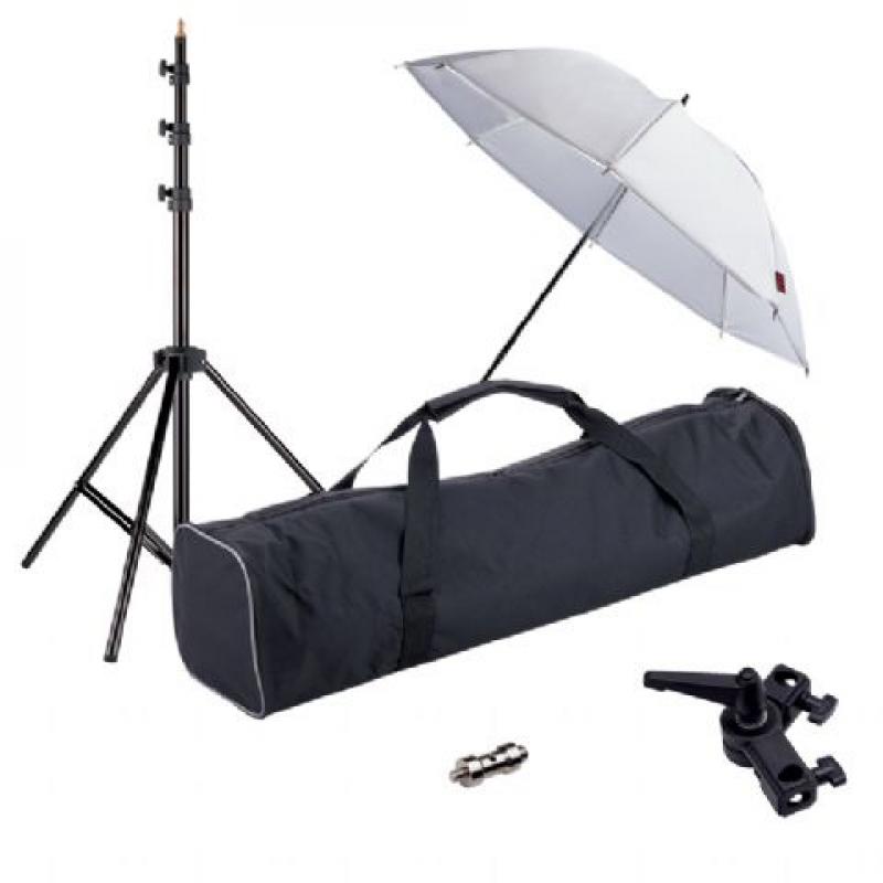 Flitsers en verlichting Linkstar Linkstar Strobist Set met Paraplu UK 84T