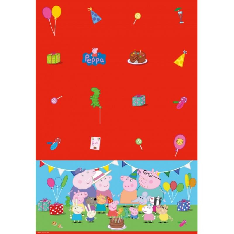 Peppa Big tafelkleed 130 x 180 cm Peppa Pig Het leukste