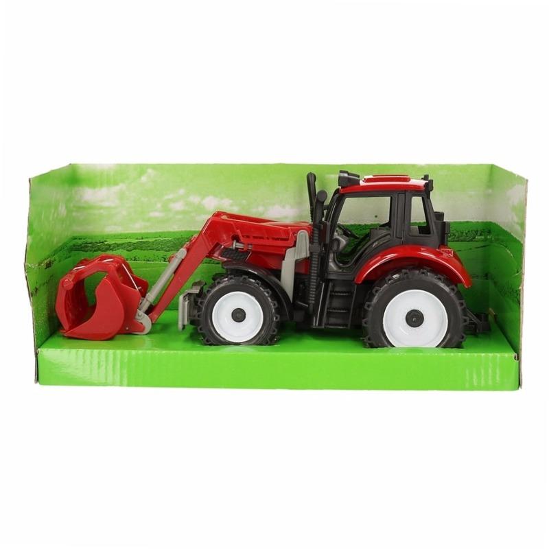 Speelgoed tractor rood Geen te koop