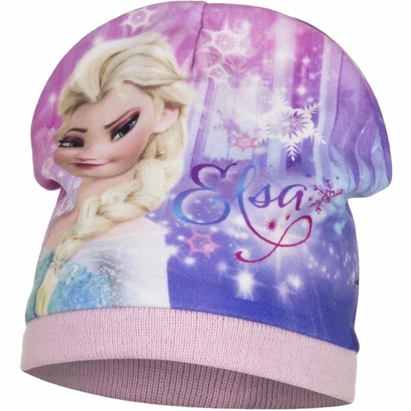 Mutsen Disney Frozen muts Elsa roze voor meiden