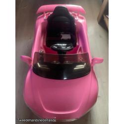 mooie roze bestuurbare auto incl extra accu