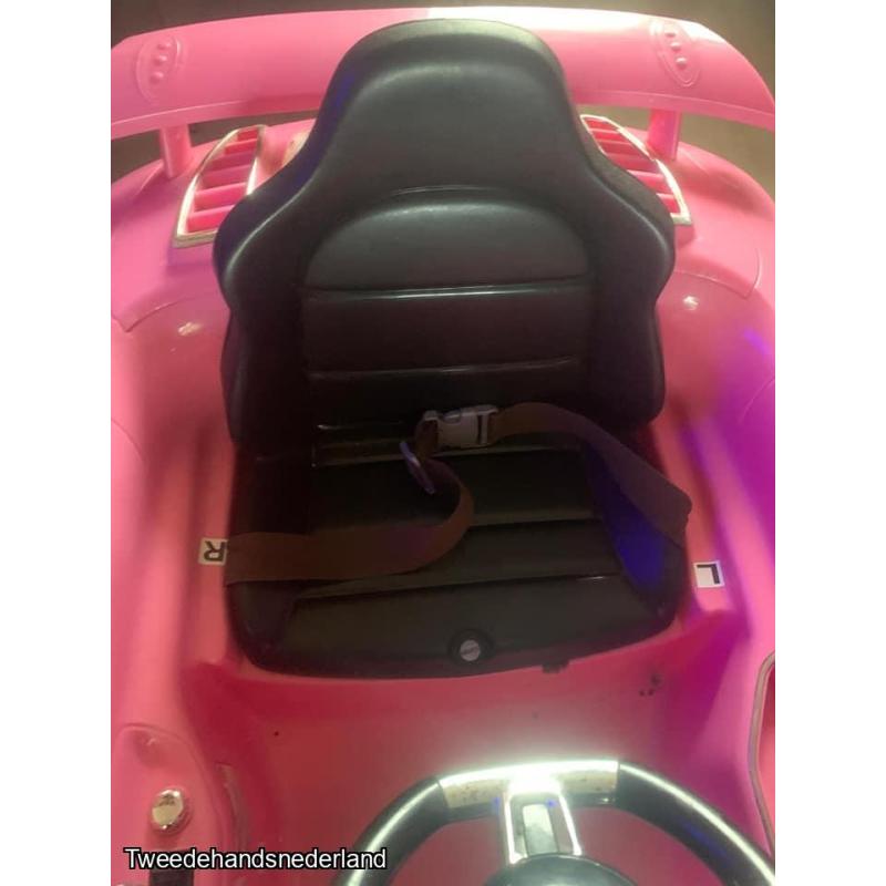 mooie roze bestuurbare auto incl extra accu